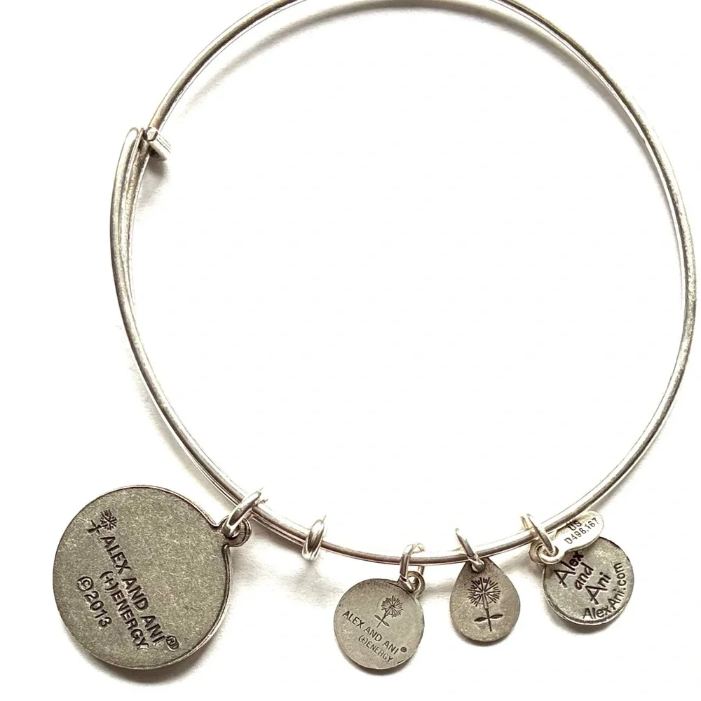 Alex and Ani Initial J Bracelet - Picture 2 of 2